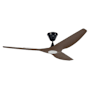 Big Ass Fans Haiku Coastal 60" Universal Mount 3 Blade Outdoor All Weather Fan with LED Light Kit Black / Cocoa